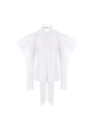 Sculptural Poplin Shirt-Stella McCartney-JOHN JULIA