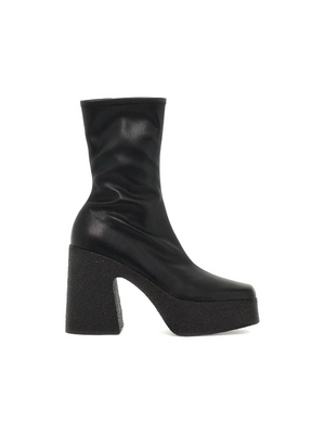 Skyla Stretch Alter Mat Chunky Ankle Boots.