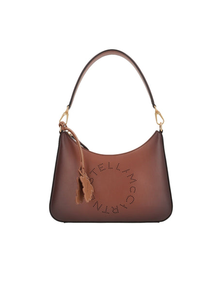 Small Aged Vegan Leather Mat Shoulder Bag-STELLA MCCARTNEY-JOHN JULIA