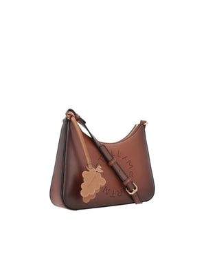 Small Aged Vegan Leather Mat Shoulder Bag-STELLA MCCARTNEY-JOHN JULIA