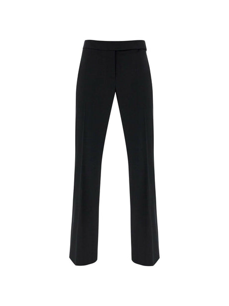 Stretch Wool Fluid Trousers.