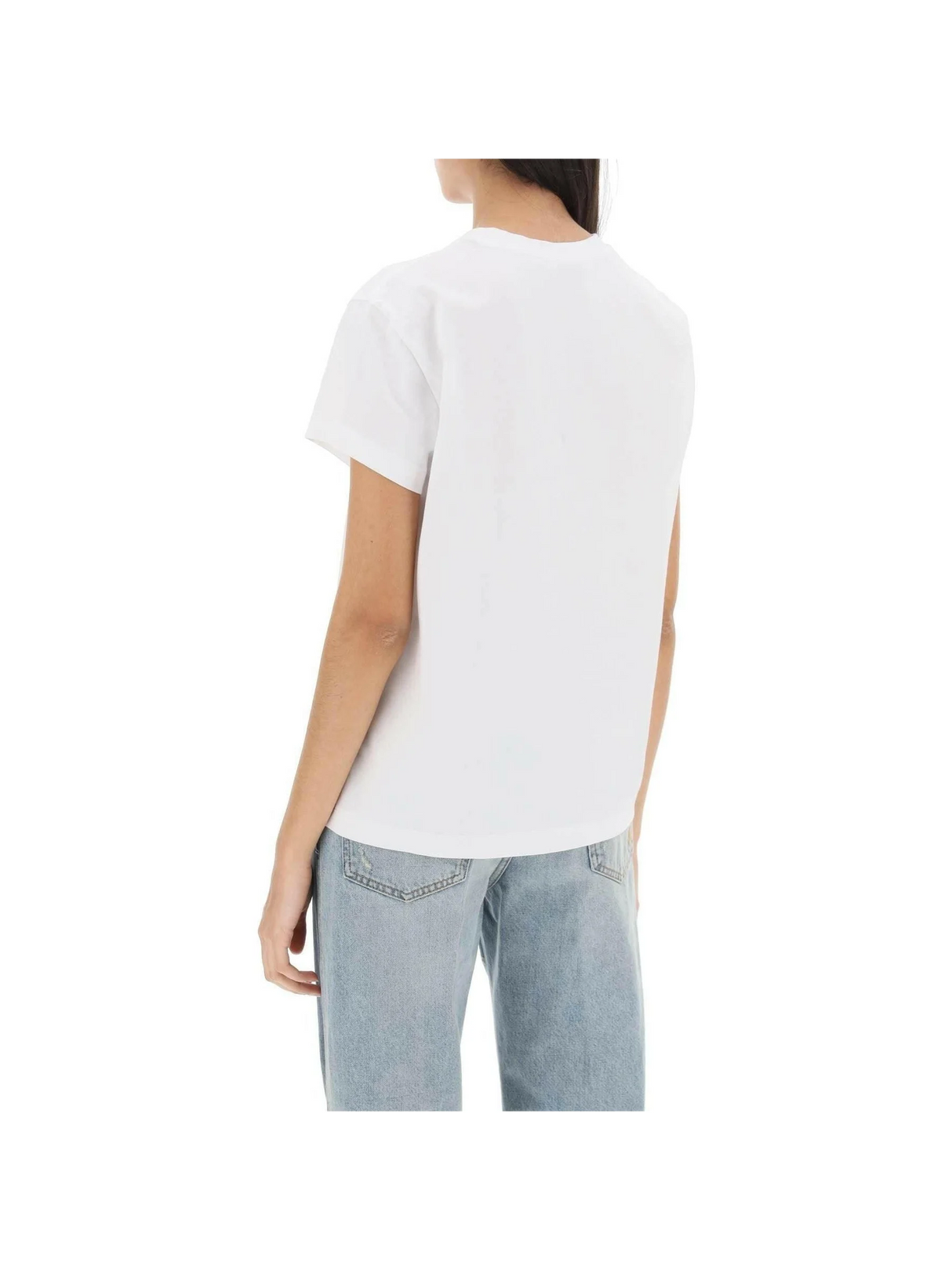 T-Shirt With Embroidered Signature STELLA MCCARTNEY JOHN JULIA.