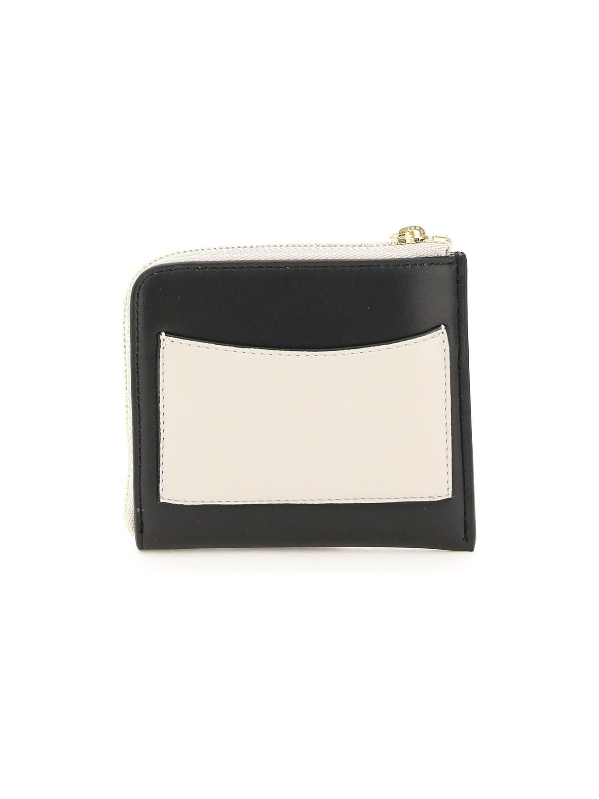 Two-Tone Faux Leather Cardholder