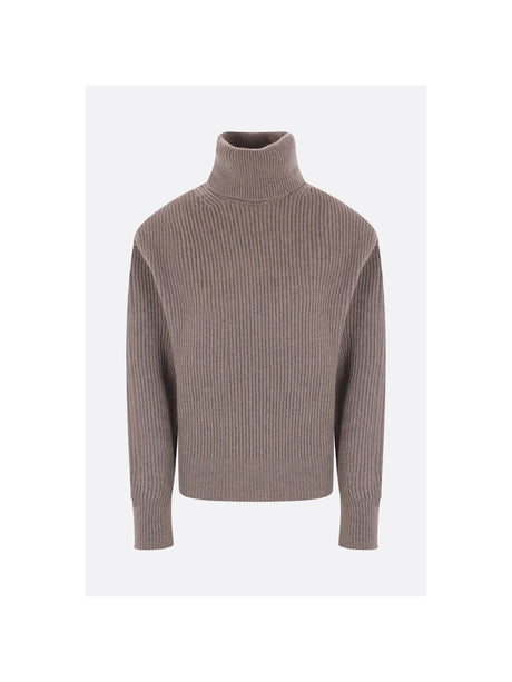 Wool Cashmere Blend Turtleneck-STELLA MCCARTNEY-JOHN JULIA