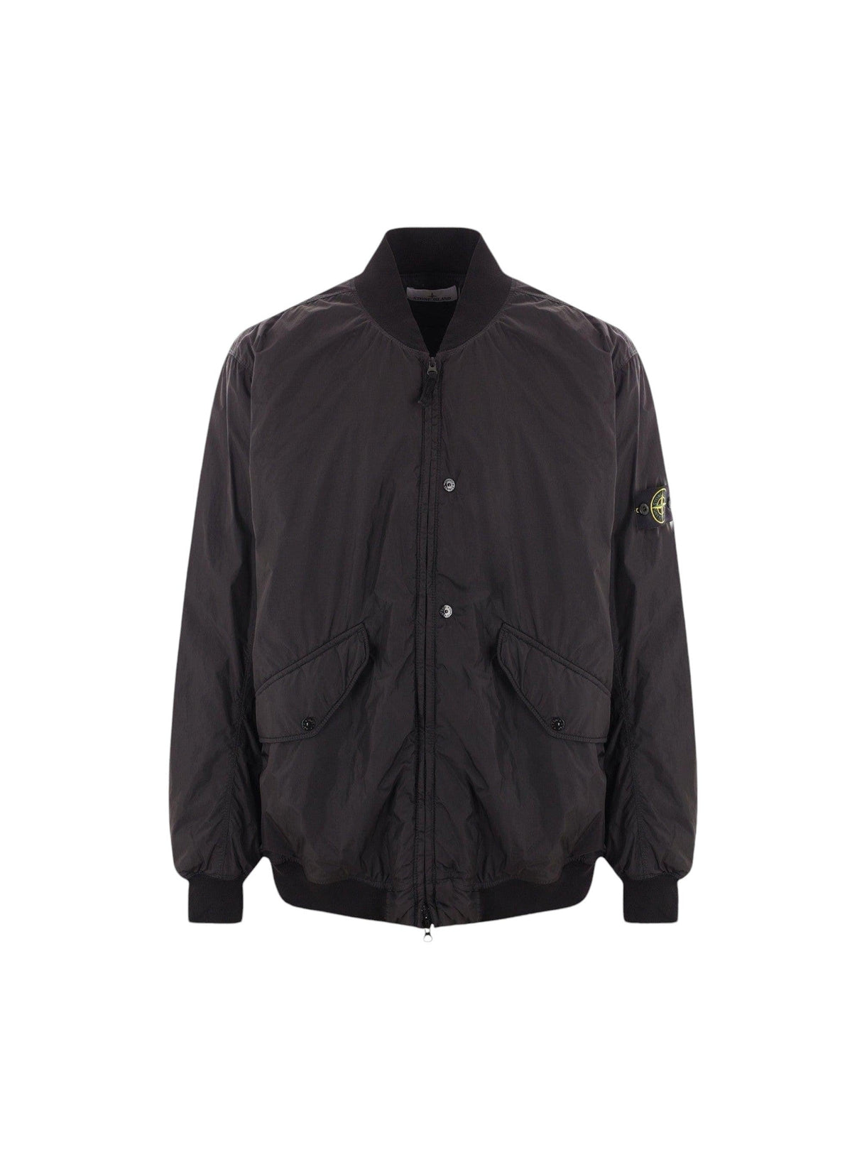 STONE ISLAND-Crinkle Reps R-ny Bomber Jacket-JOHN JULIA