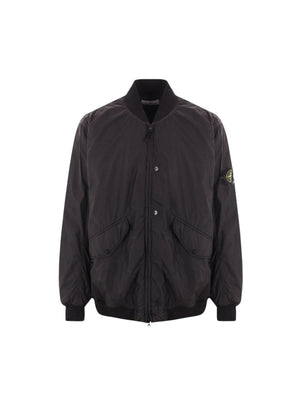 STONE ISLAND-Crinkle Reps R-ny Bomber Jacket-JOHN JULIA