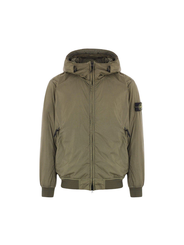 Crinkle Reps R-ny Padded Jacket-STONE ISLAND-JOHN JULIA