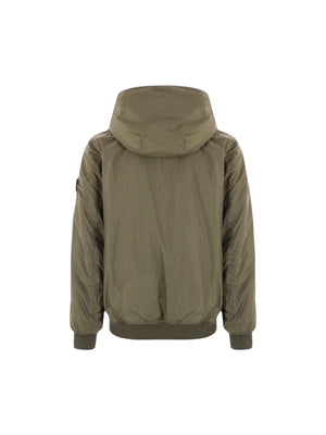 Crinkle Reps R-ny Padded Jacket-STONE ISLAND-JOHN JULIA