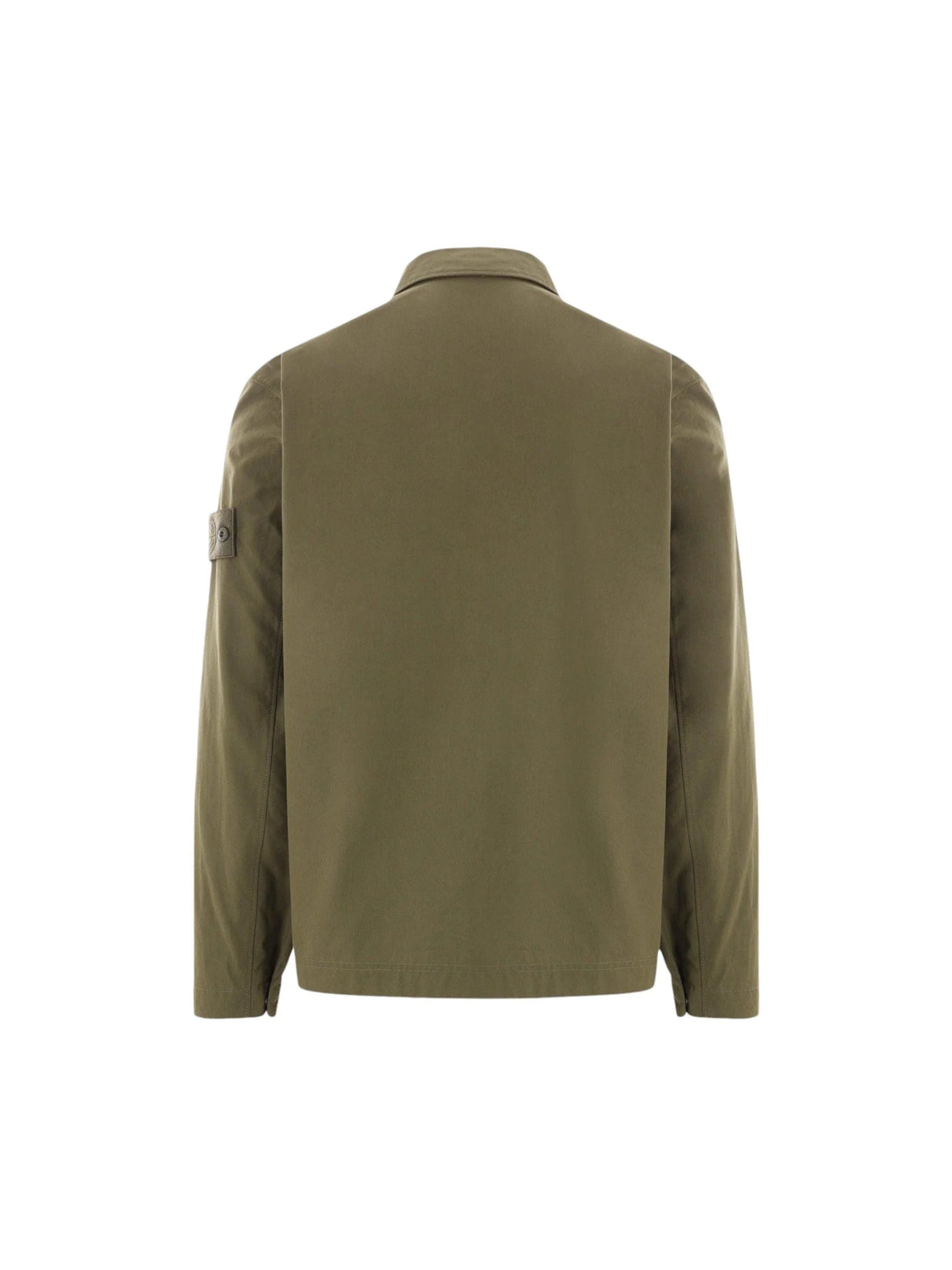 Ghost Cotton Overshirt-STONE ISLAND-JOHN JULIA