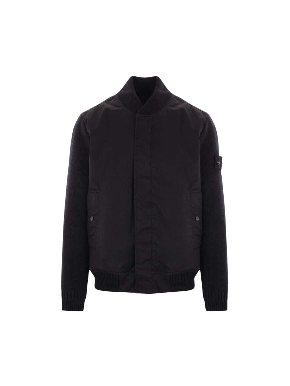 Ghost Padded Bomber Jacket-STONE ISLAND-JOHN JULIA