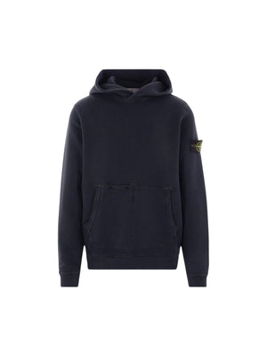 Logo Badge Jersey Hoodie-STONE ISLAND-JOHN JULIA