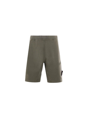 Logo Badge Jersey Shorts-STONE ISLAND-JOHN JULIA