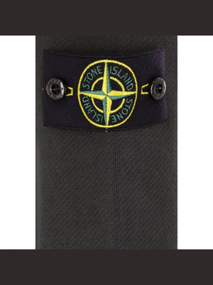 Logo Badge Jersey Sweatshirt-STONE ISLAND-JOHN JULIA