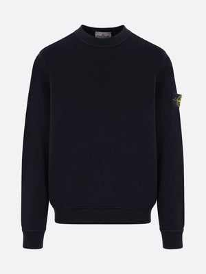 Logo Badge Jersey Sweatshirt-STONE ISLAND-JOHN JULIA