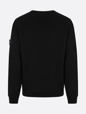 Logo Badge Jersey Sweatshirt-STONE ISLAND-JOHN JULIA