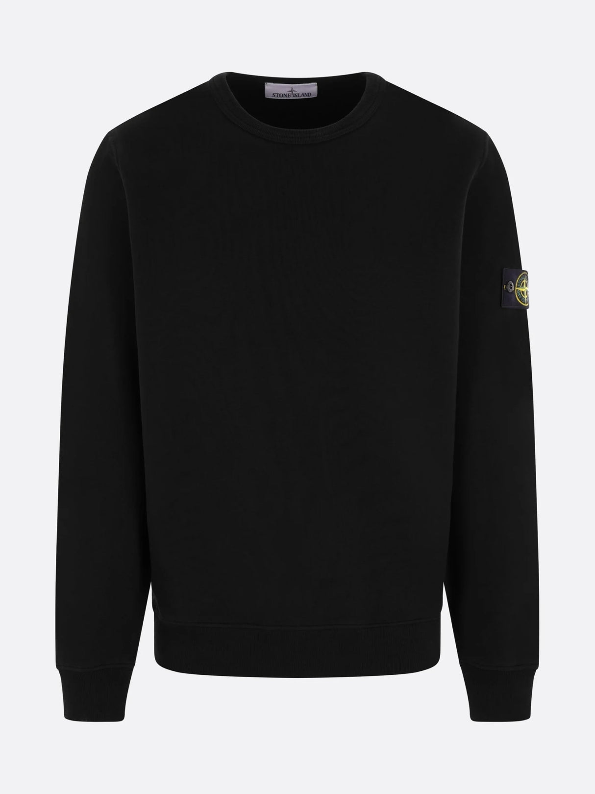 Logo Badge Jersey Sweatshirt-STONE ISLAND-JOHN JULIA