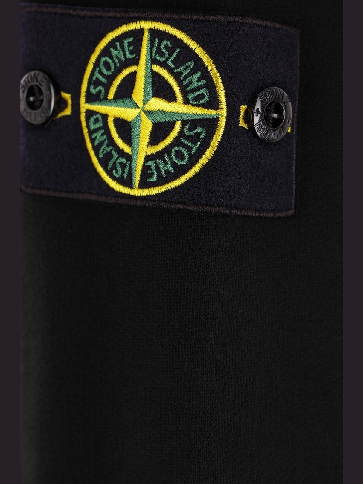 Logo Badge Jersey Sweatshirt-STONE ISLAND-JOHN JULIA