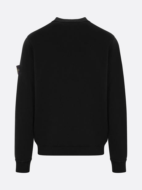 Logo Badge Jersey Sweatshirt-STONE ISLAND-JOHN JULIA