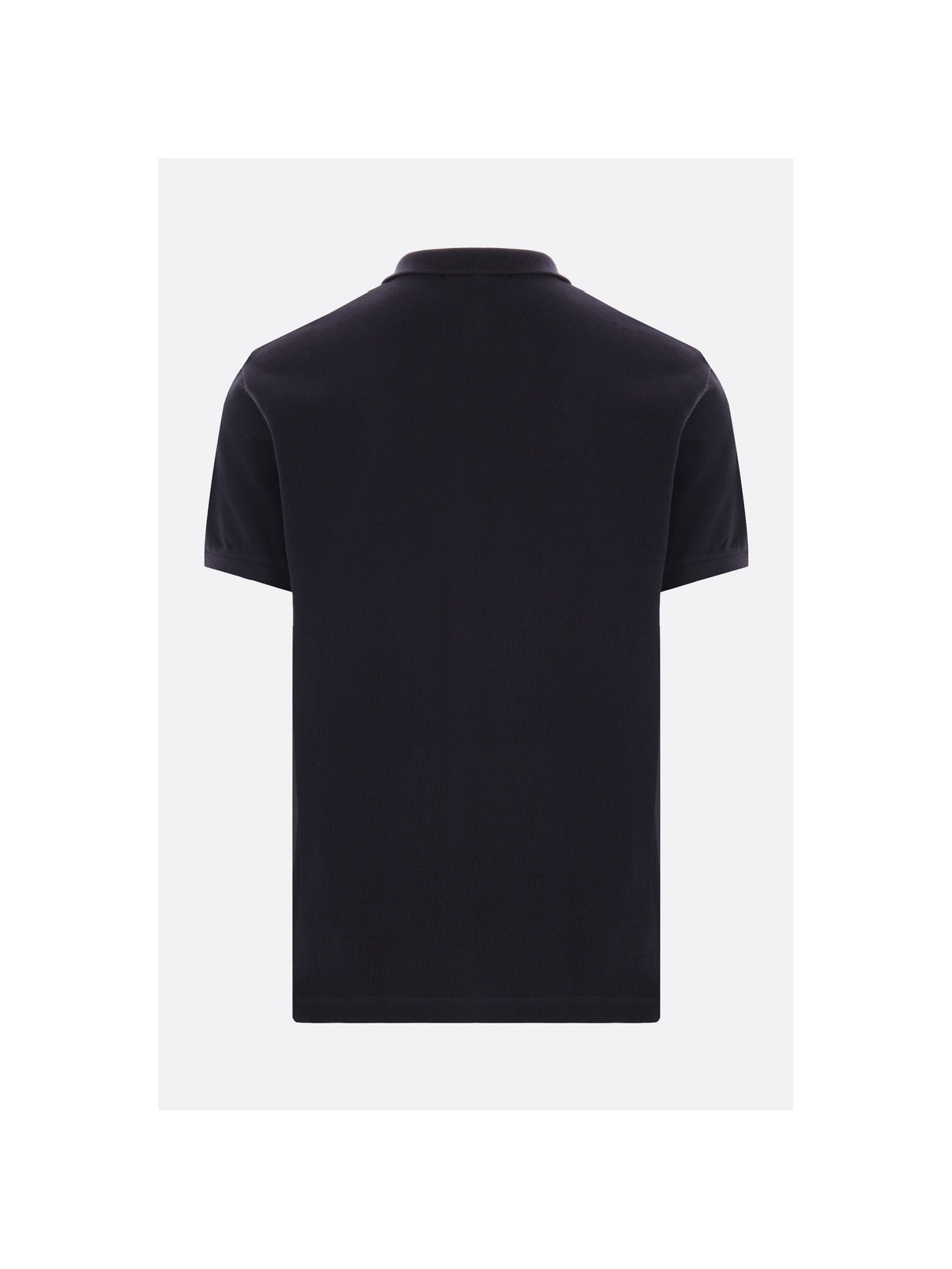 Logo Patch Piquet Polo Shirt-STONE ISLAND-JOHN JULIA