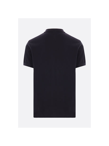 Logo Patch Piquet Polo Shirt-STONE ISLAND-JOHN JULIA