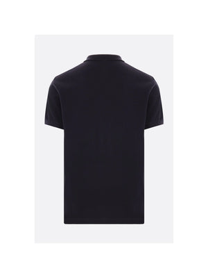 Logo Patch Piquet Polo Shirt-STONE ISLAND-JOHN JULIA