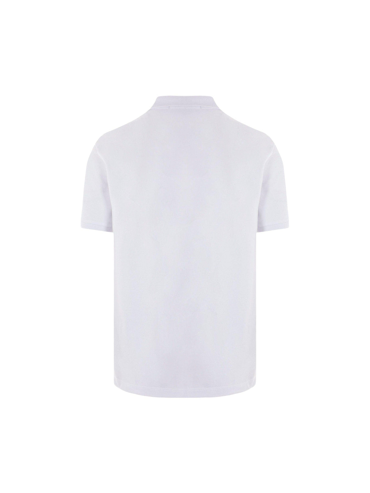 Logo Patch Piquet Polo Shirt-STONE ISLAND-JOHN JULIA