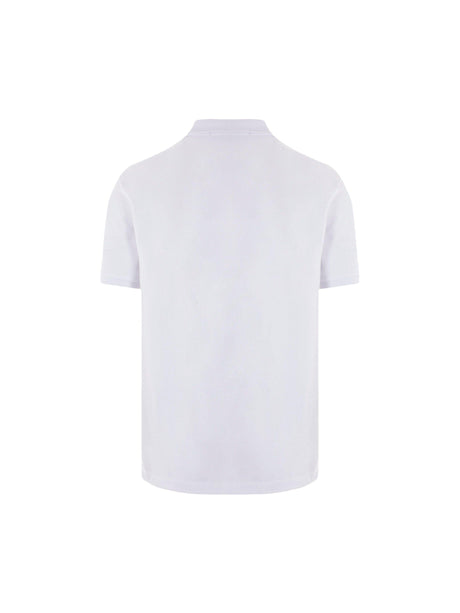 Logo Patch Piquet Polo Shirt-STONE ISLAND-JOHN JULIA