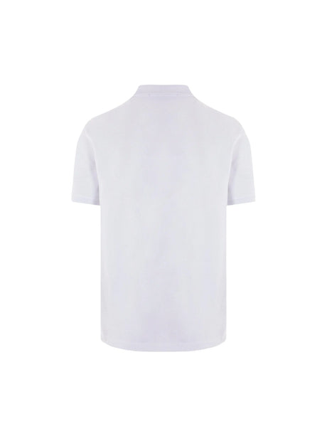 Logo Patch Piquet Polo Shirt-STONE ISLAND-JOHN JULIA