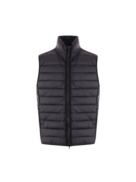 R-nylon Sleeveless Down Jacket-STONE ISLAND-JOHN JULIA