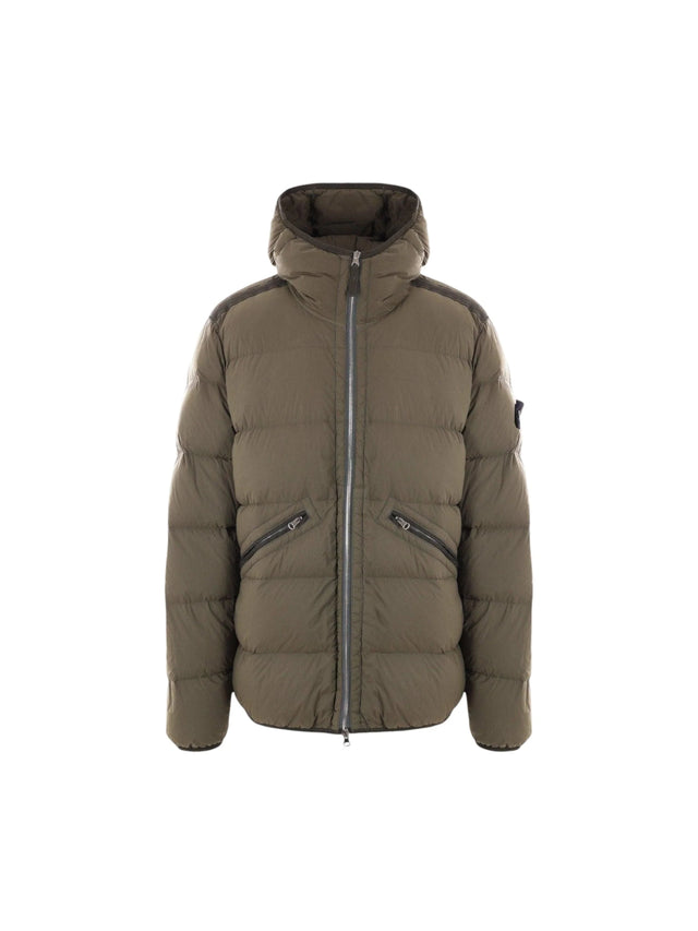 Tunnel Nylon Down Jacket-STONE ISLAND-JOHN JULIA