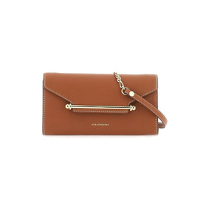 Chestnut Multress Leather Chain Wallet Bag STRATHBERRY JOHN JULIA.