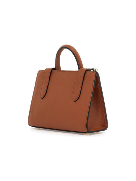 STRATHBERRY-Nano Tote Leather Bag -JOHN JULIA.