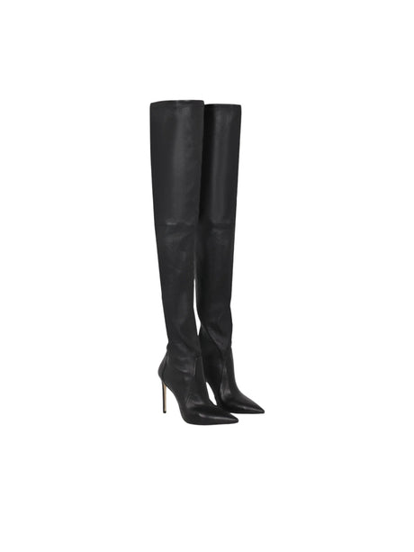 STUART WEITZMAN-Ultrastuart Stretch Nappa Over-the-knee Boots-JOHN JULIA