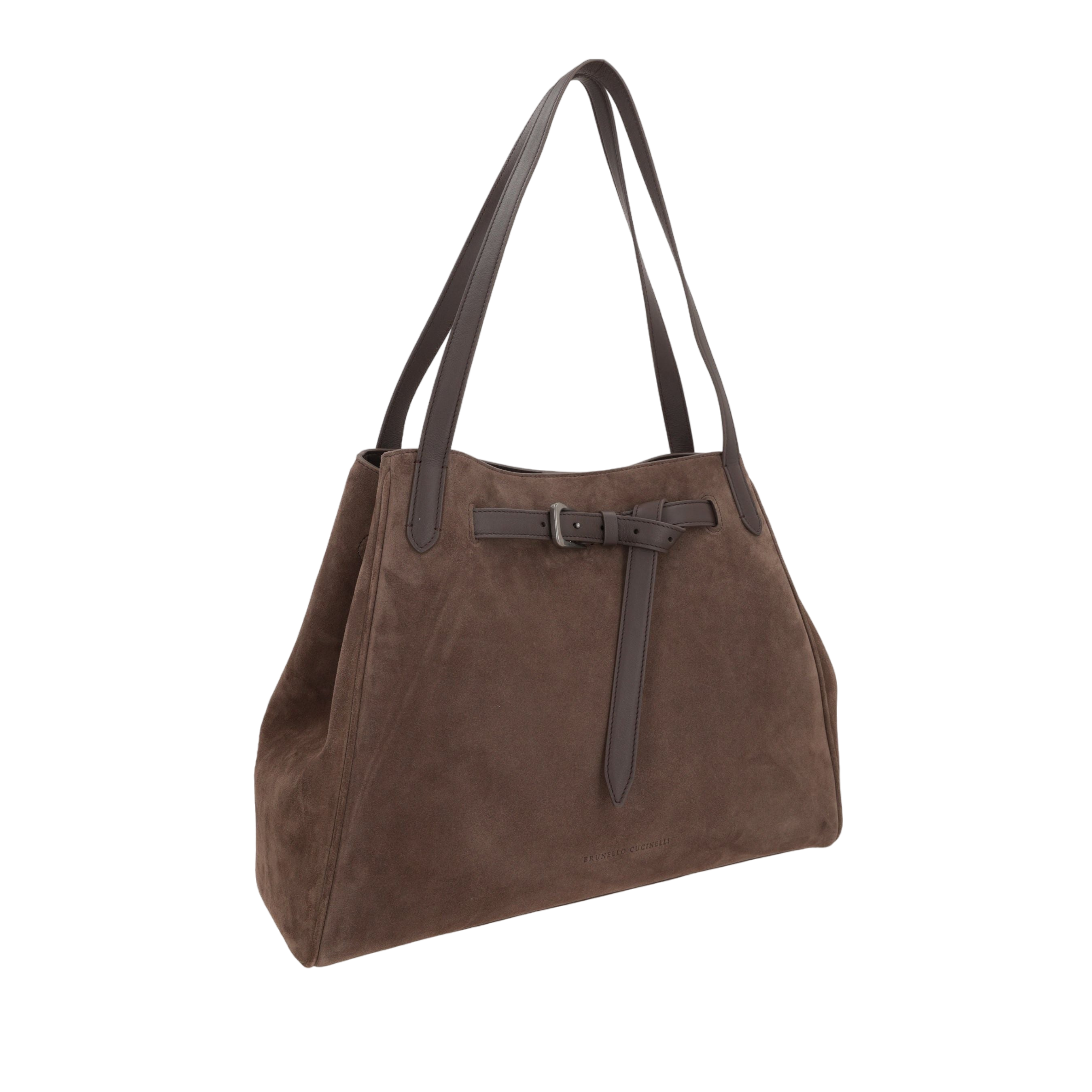 Suede Handbag-BRUNELLO CUCINELLI-JOHN JULIA