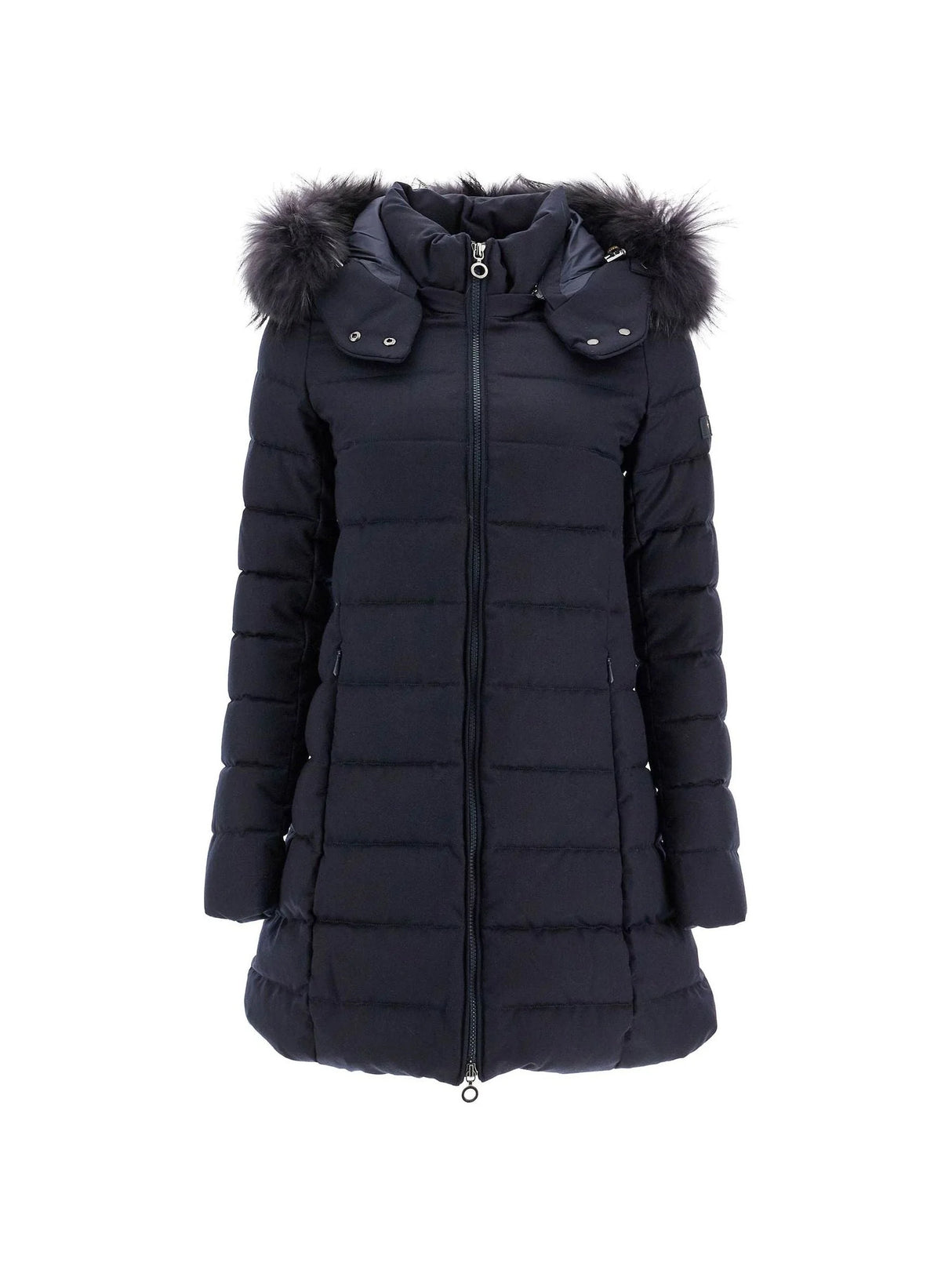 Laviana Wool Midi Down Jacket