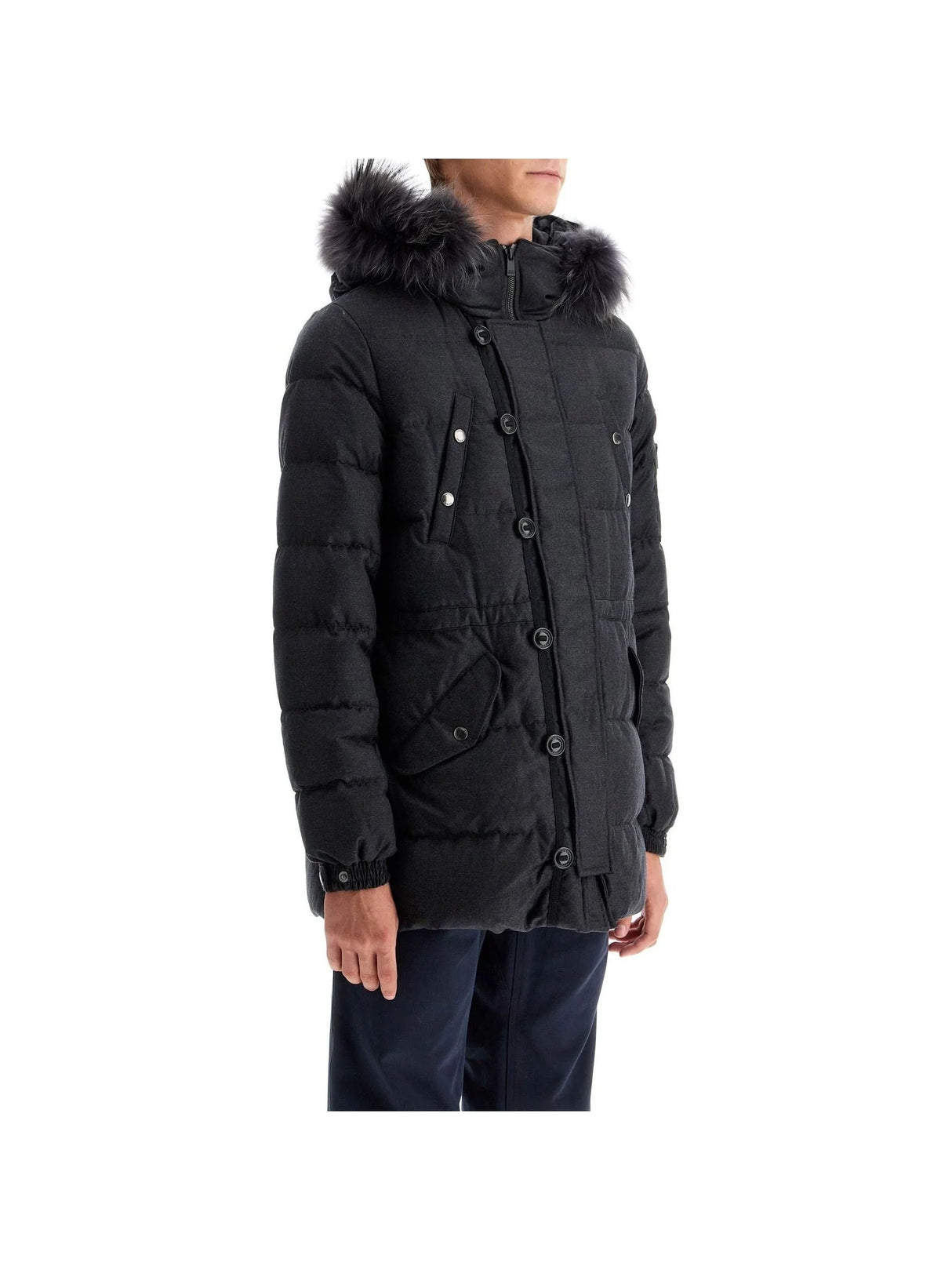 Wool Silk Down Jacket