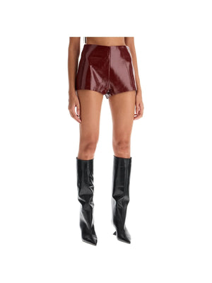 Polly Faux Leather Effect Hot Pants