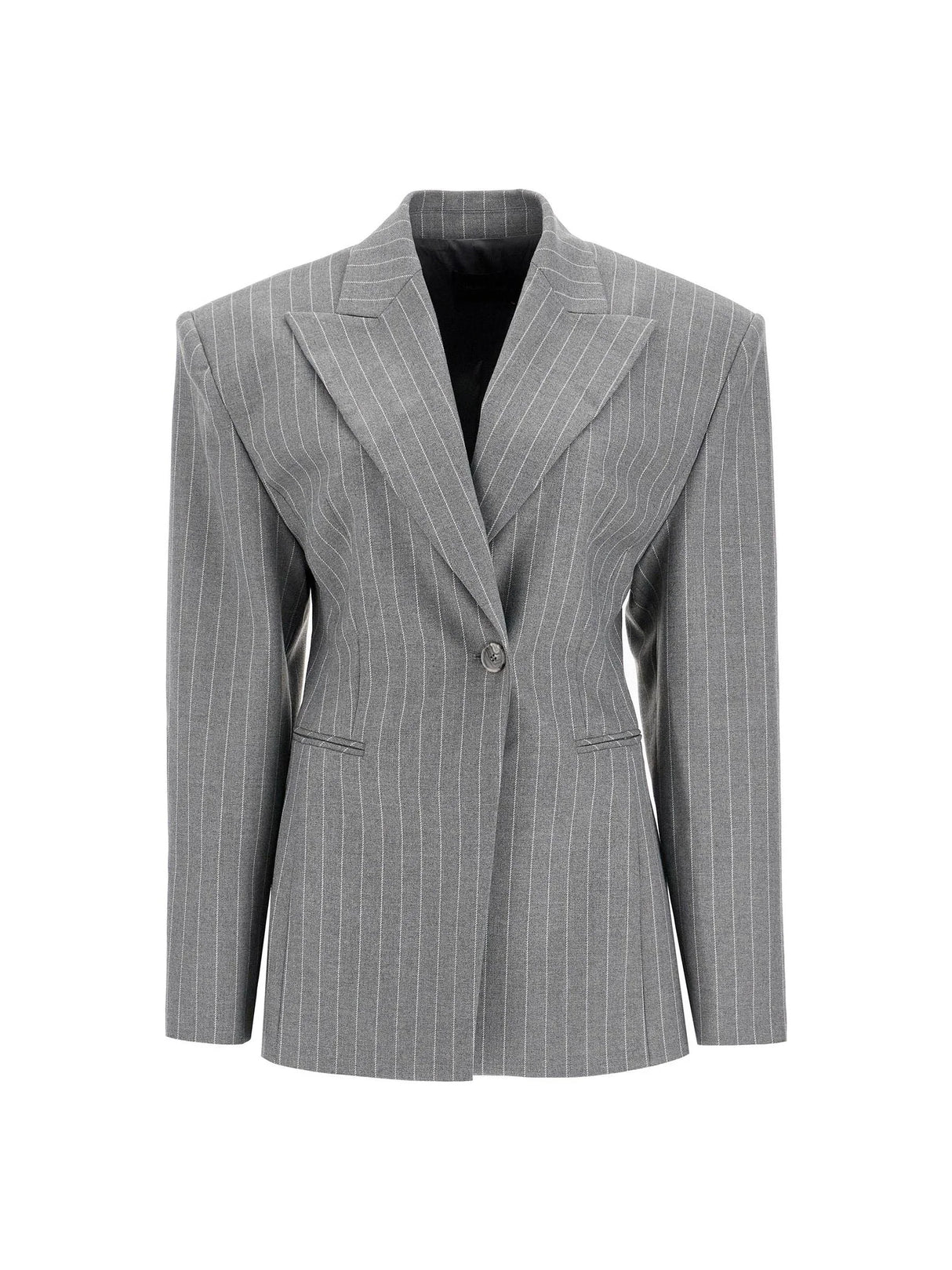 THE ANDAMANE-Octavia Hourglass Blazer-JOHN JULIA