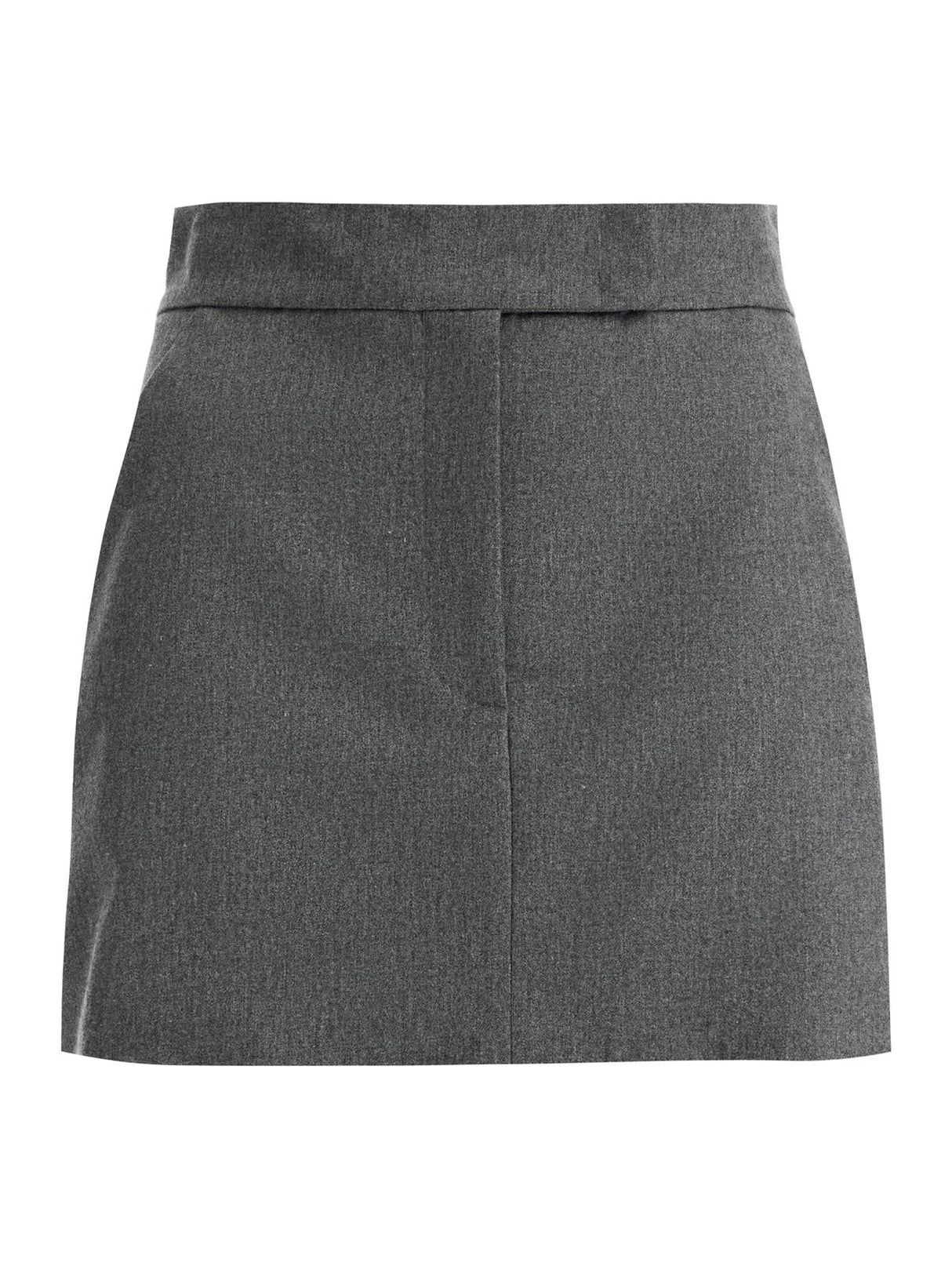 THE ANDAMANE-S Flannel Mini Skirt-JOHN JULIA