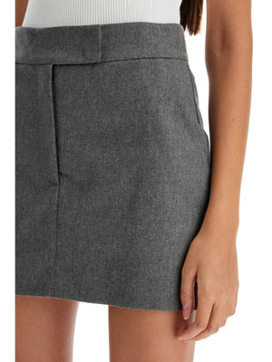 THE ANDAMANE-S Flannel Mini Skirt-JOHN JULIA