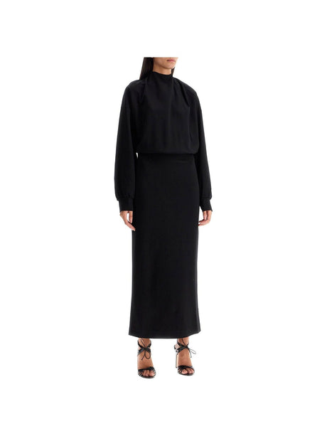 Sylvia Jersey Midi Dress