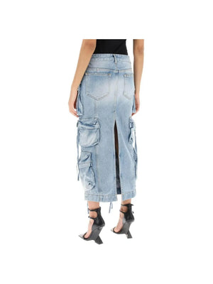 Cargo Denim Skirt THE ATTICO JOHN JULIA.