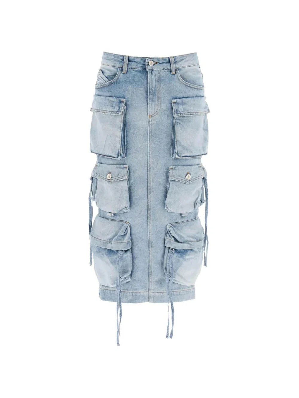 Cargo Denim Skirt THE ATTICO JOHN JULIA.