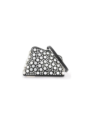 Mini Midnight Clutch With Mirrored Studs THE ATTICO JOHN JULIA.