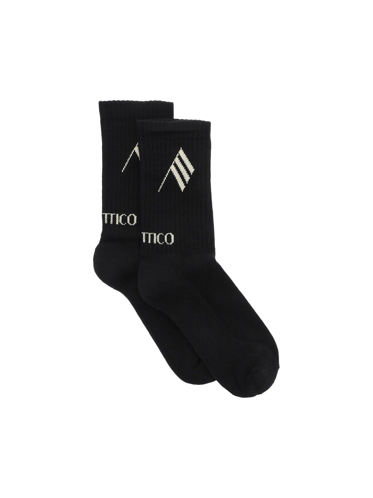 Ribbed Logo Cotton Sports Socks - OS - Women > Clothing > Lingerie and nightwear > Socks and Collants