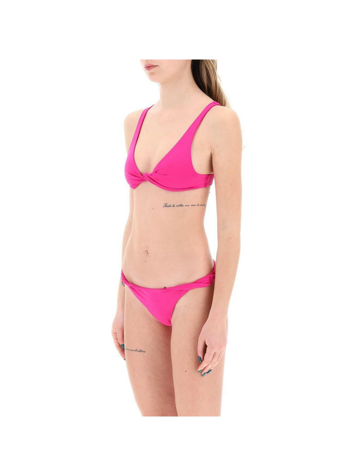 Twist Detail Bikini Set-The Attico-JOHN JULIA