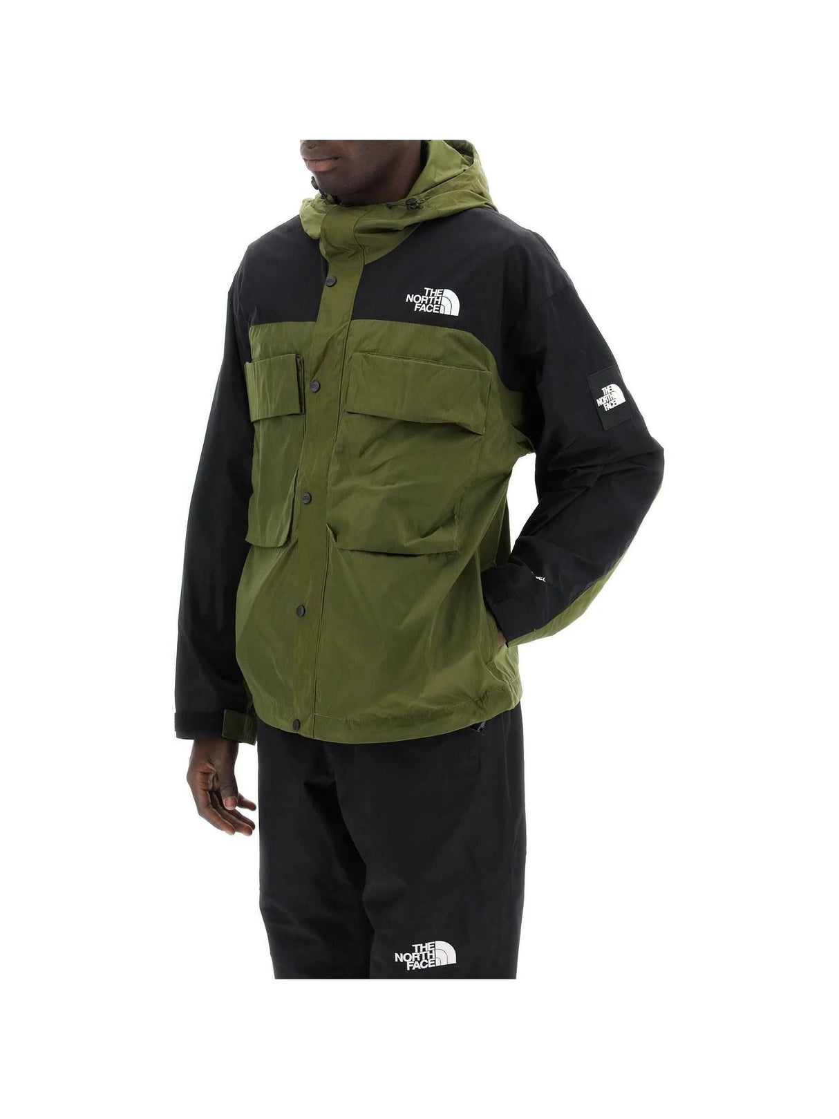 Forest Olive Tustin Windbreaker Jacket THE NORTH FACE JOHN JULIA.