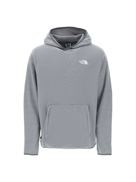 Medium Gray 100 Glacier Fleece Hoodie THE NORTH FACE JOHN JULIA.