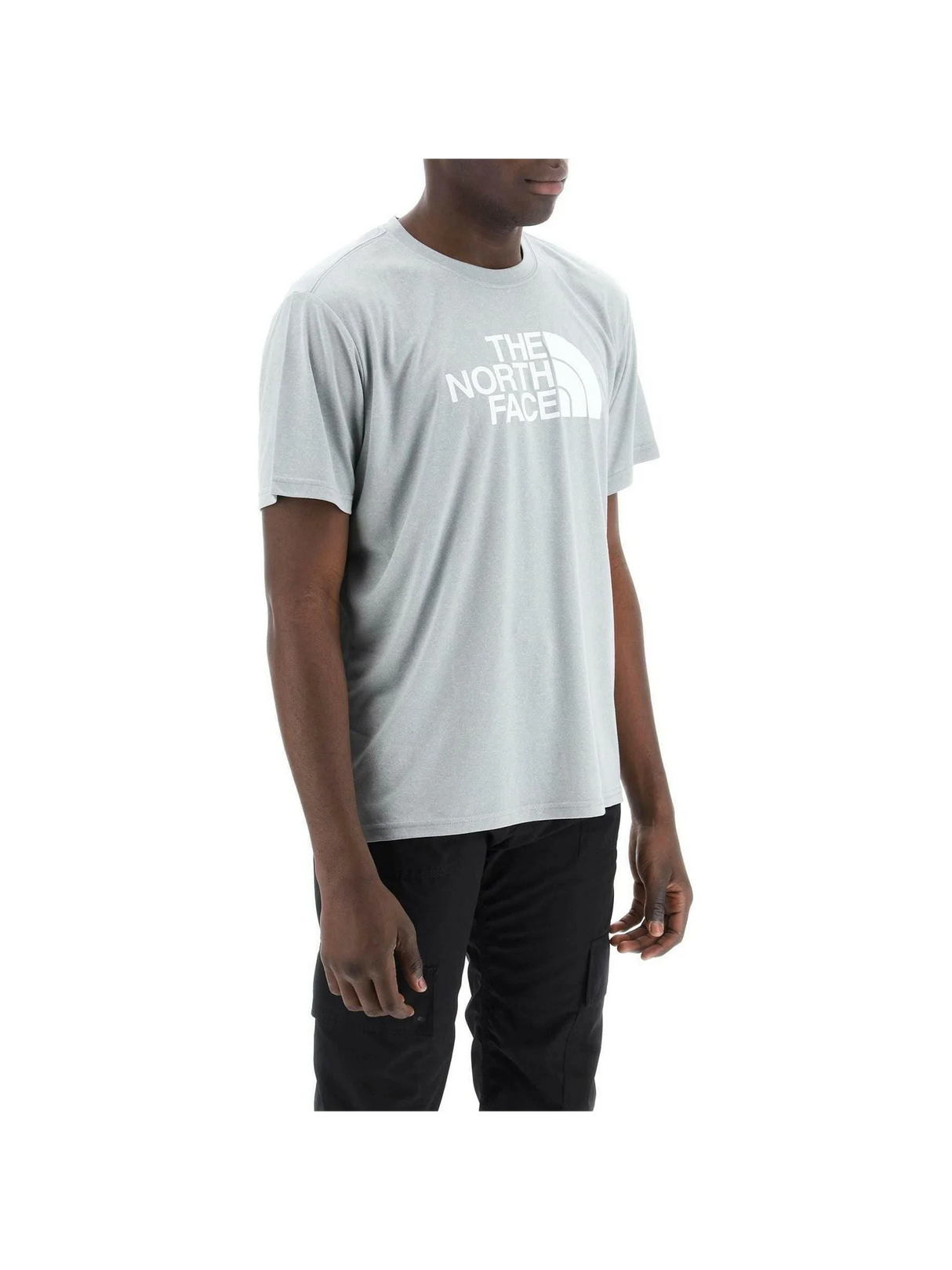 Reaxion Easy Mid-Gray Heather Technical T-Shirt THE NORTH FACE JOHN JULIA.