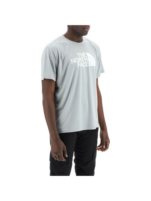 Reaxion Easy Mid-Gray Heather Technical T-Shirt THE NORTH FACE JOHN JULIA.